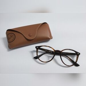 Ray-Ban Brown Women's/ Unisex Eyeglasses Frame with Case. 53-19 145. Pre-owned.